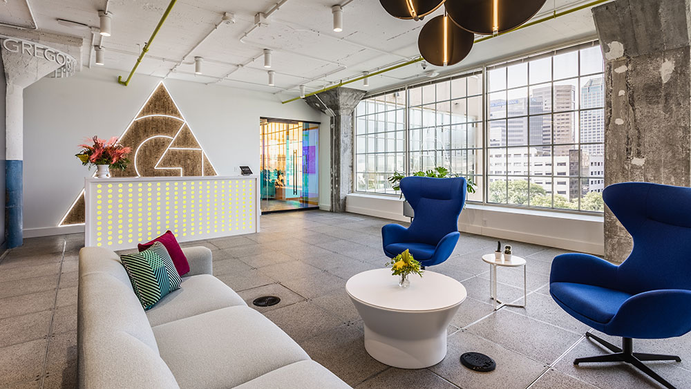 Gregory & Appel office lobby and waiting area