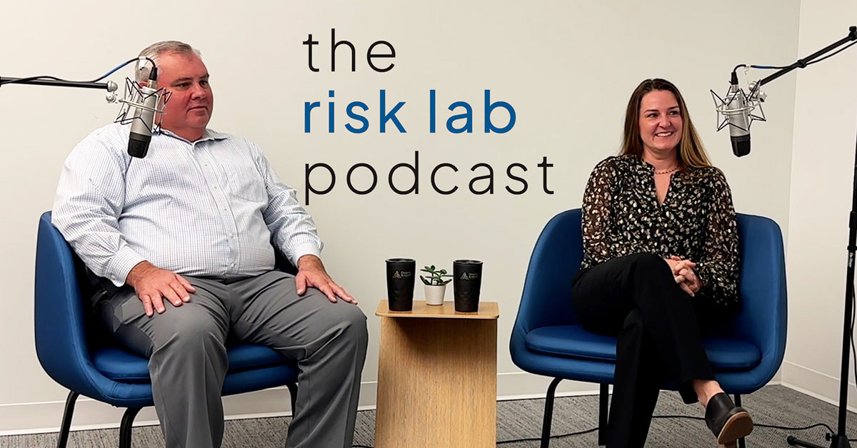 podcast guests pat and leslie sitting in recording studio